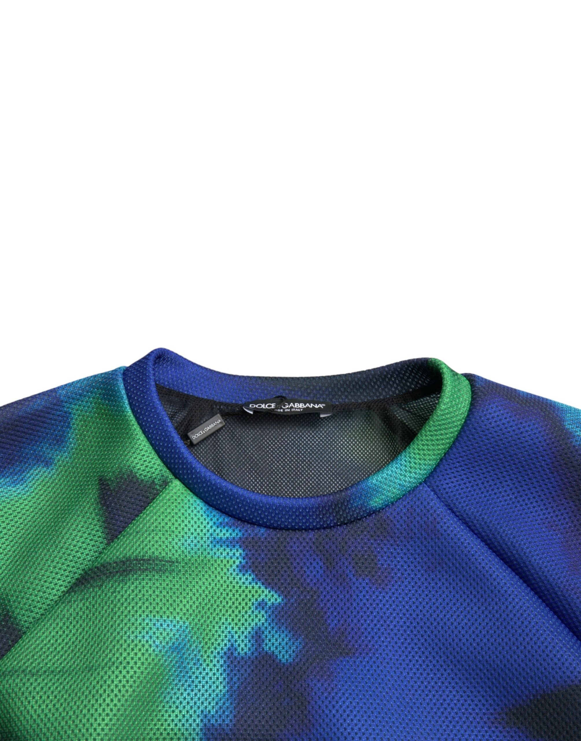 Πουλόβερ Dolce &amp; Gabbana Multicolor Graphic Crew Neck πουλόβερ