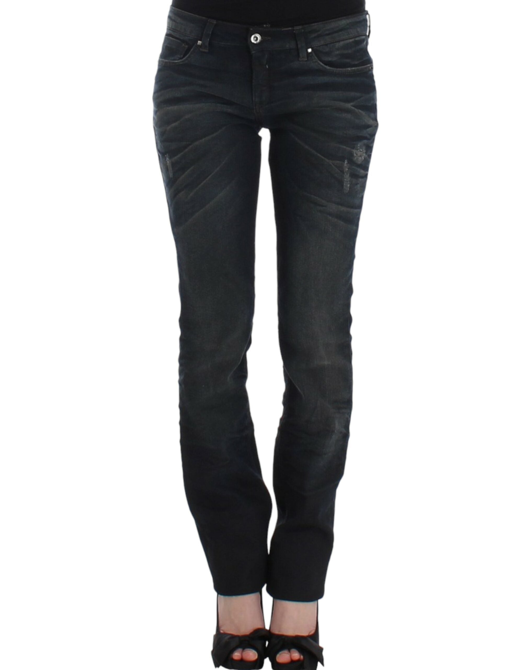 Στολή National Chic Superskinny Blue Denim Jeans