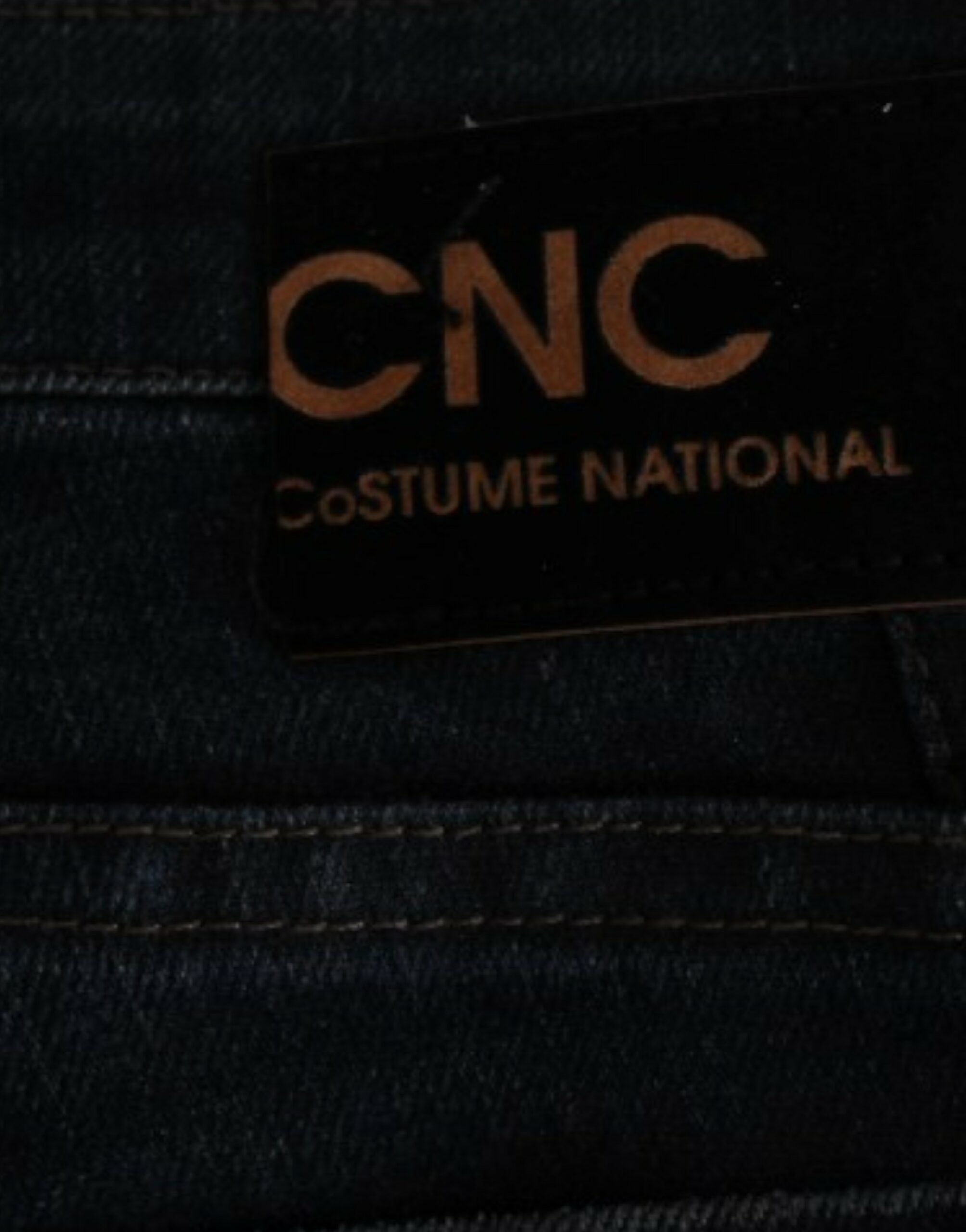 Costume National Chic Superskinny Blue Denim Jeans