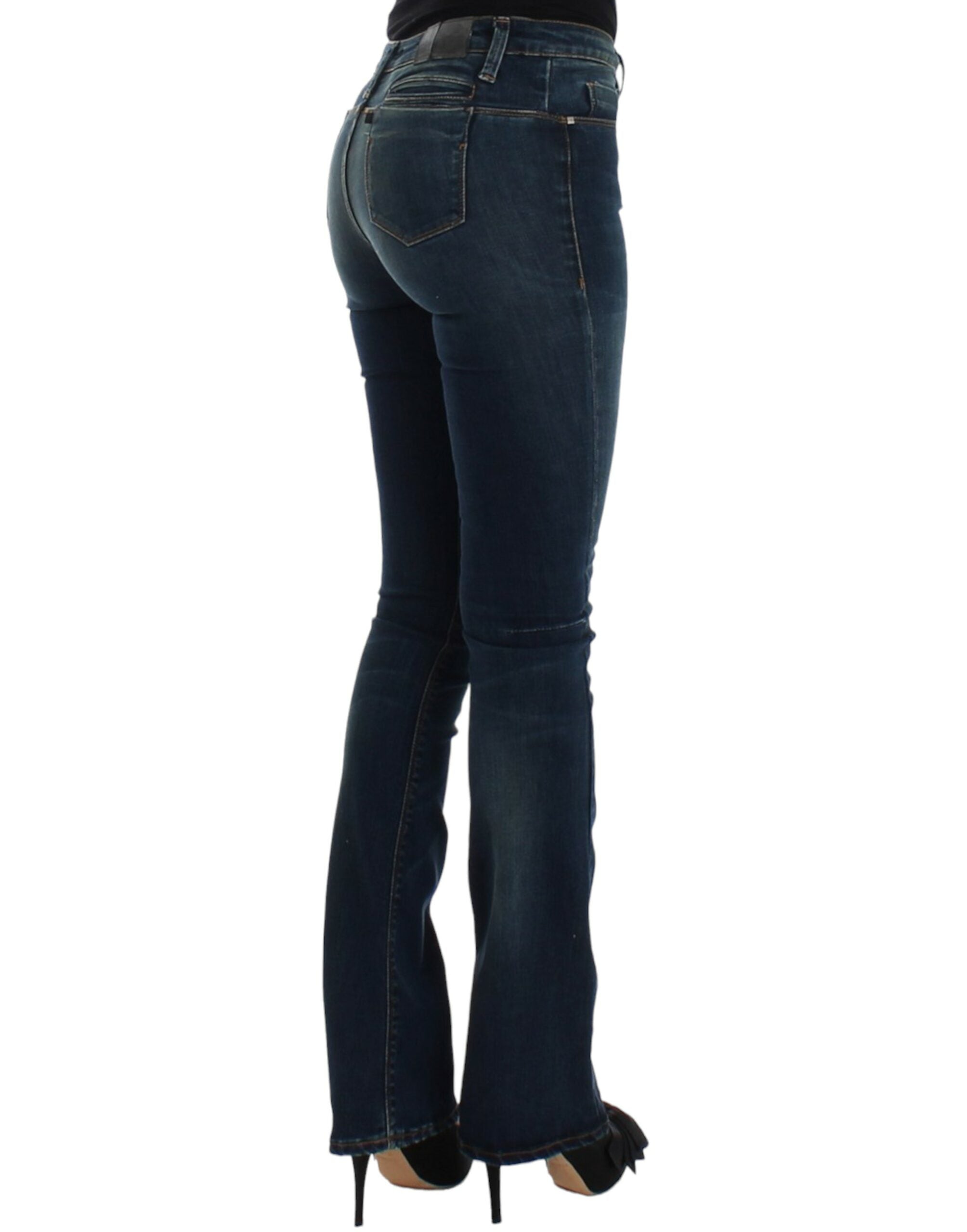 Κοστούμια National Chic Blue Straight Leg Designer Jeans