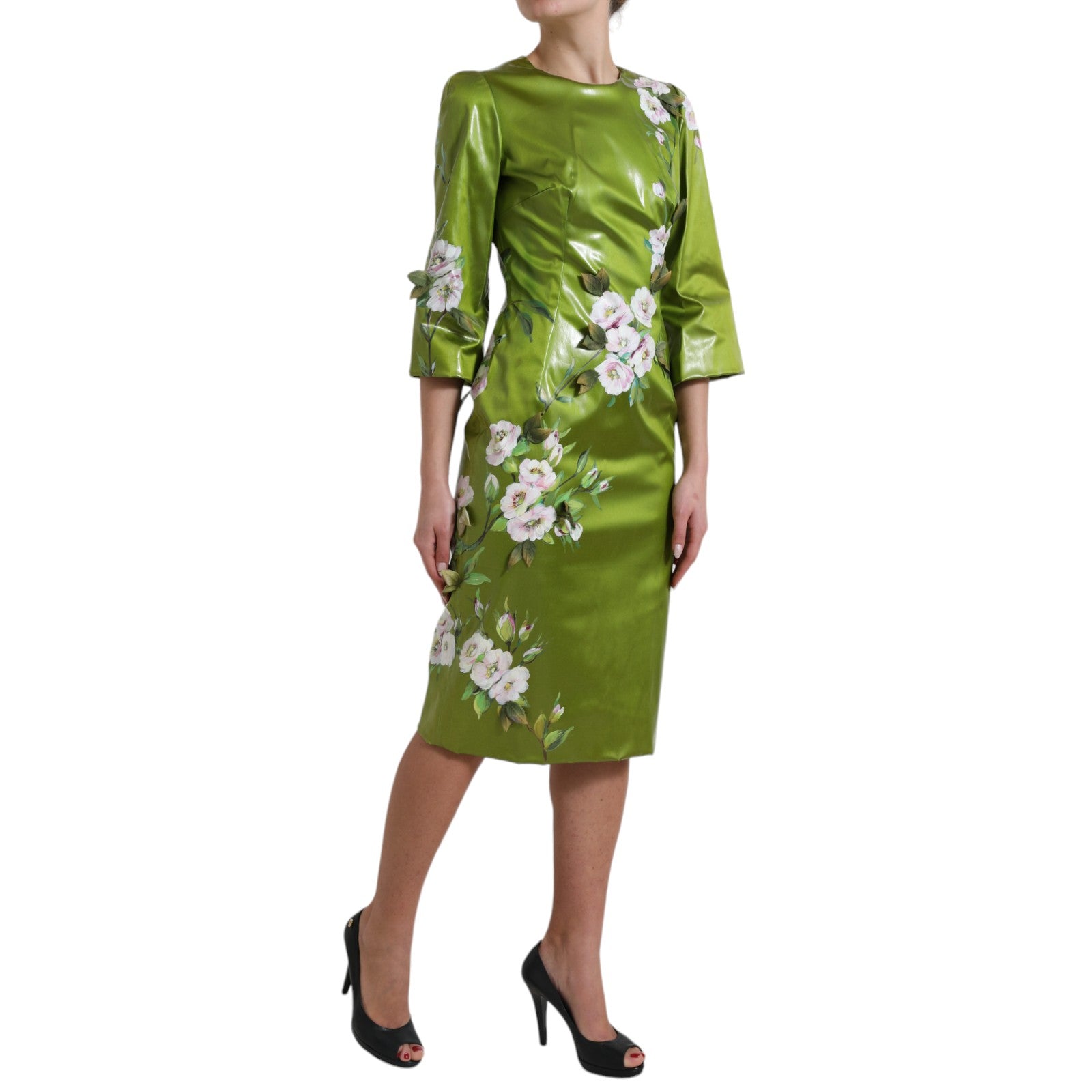 Φόρεμα Dolce &amp; Gabbana Floral Elegance Midi Sheath