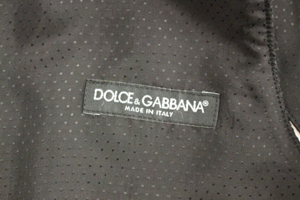 Κομψό γιλέκο φόρεμα με γκρι μαλλί Dolce &amp; Gabbana