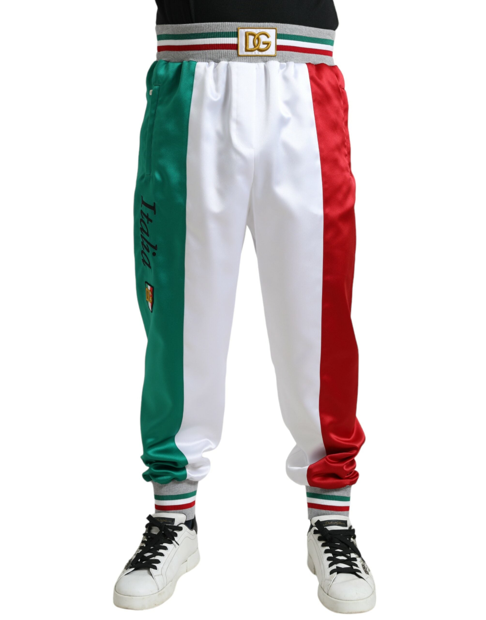 Dolce &amp; Gabbana Italian Stripe Jogger Παντελόνι