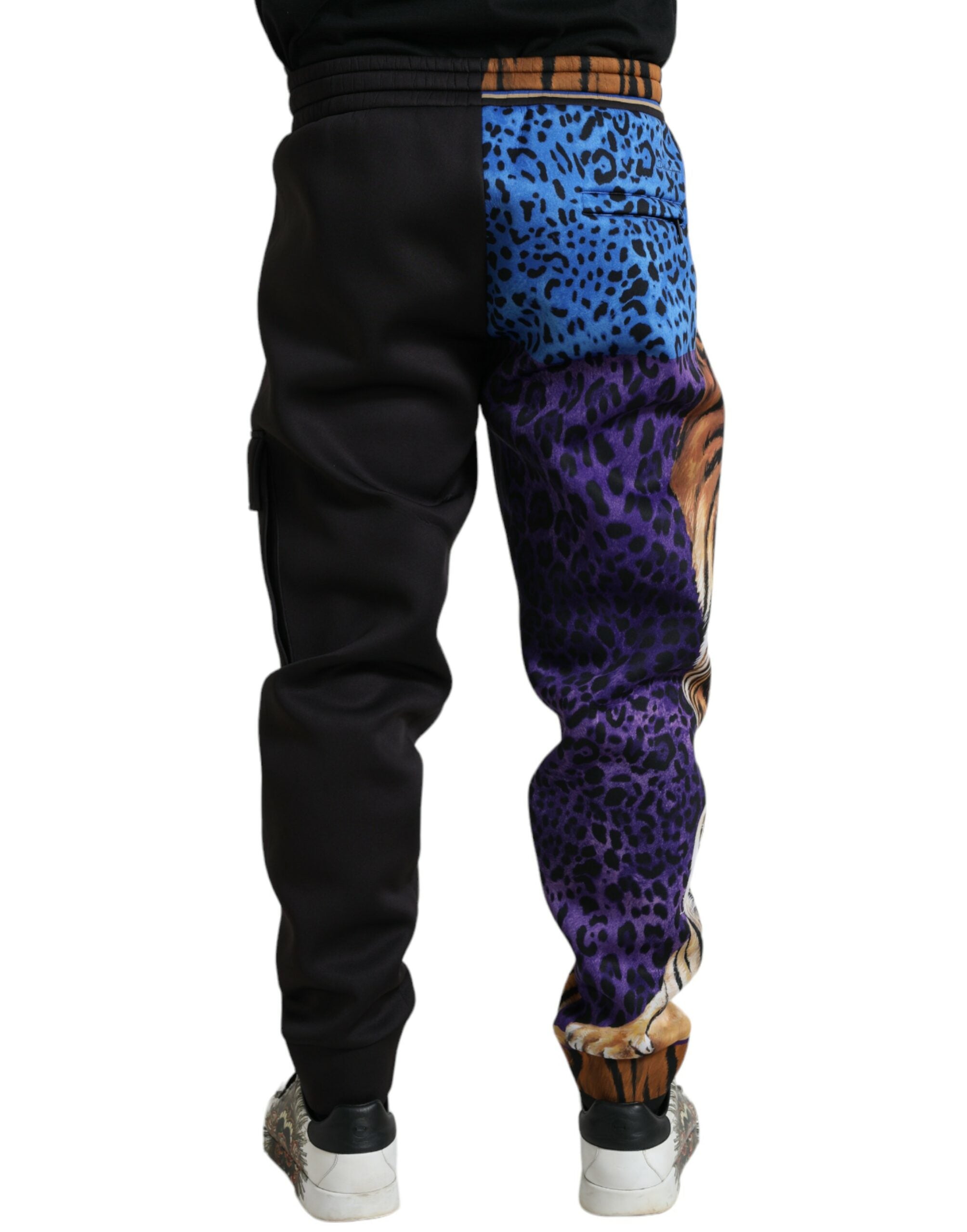 Dolce & Gabbana Stunning Exotic Print Jogger Pants