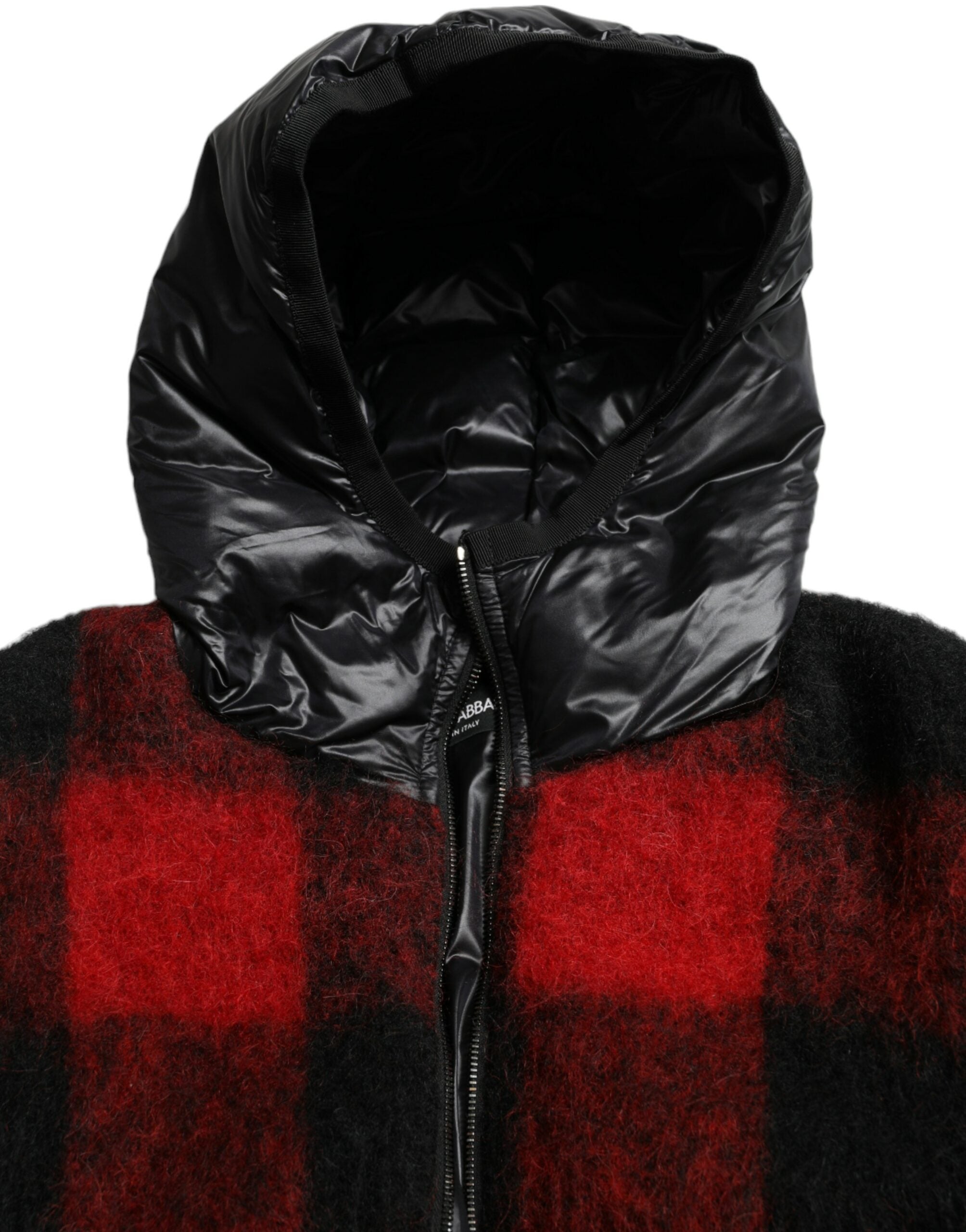 Dolce &amp; Gabbana Elegant Buffalo Check Poncho Jacket