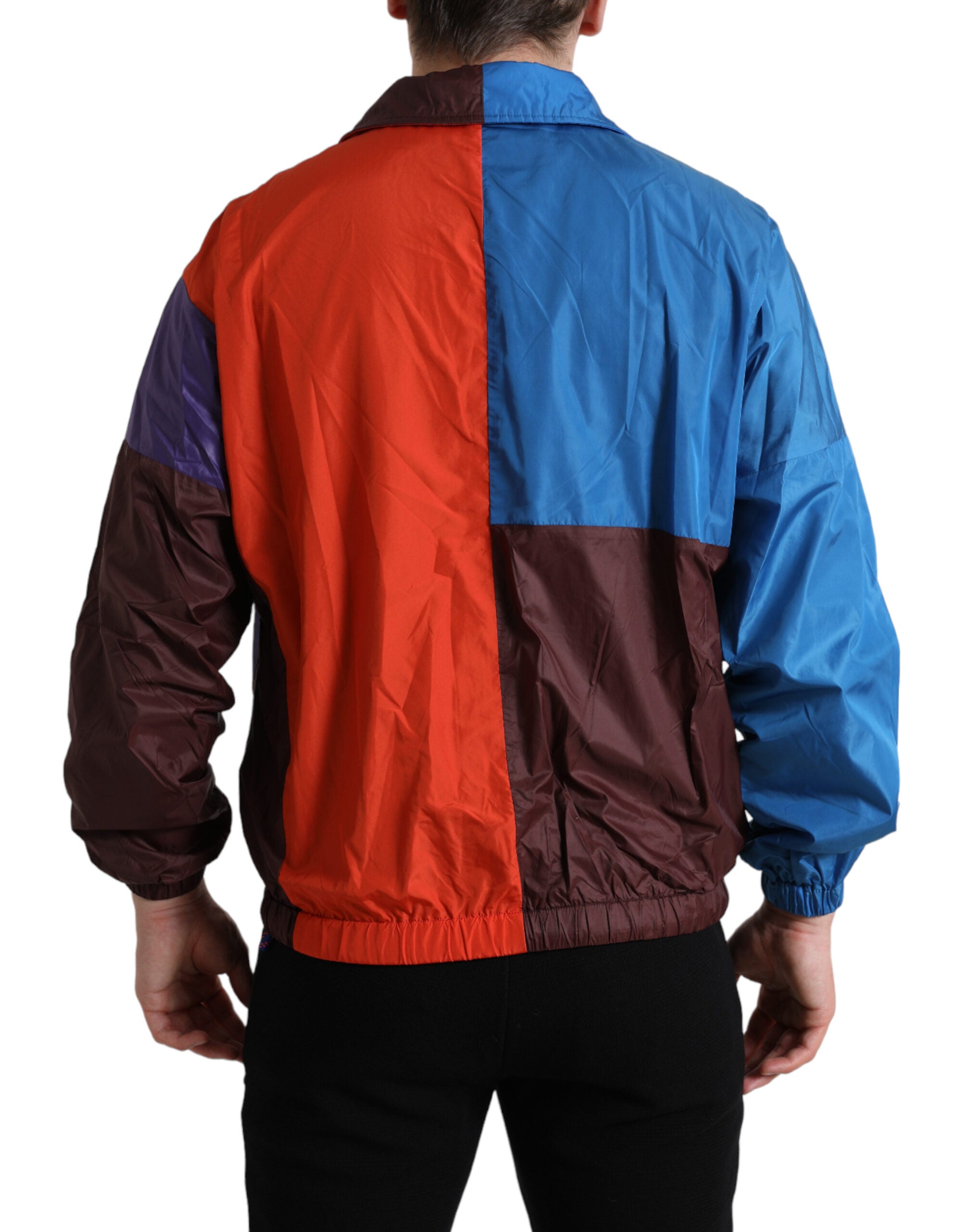 Μπουφάν Dolce &amp; Gabbana πολύχρωμο Techno Fabric Windbreaker