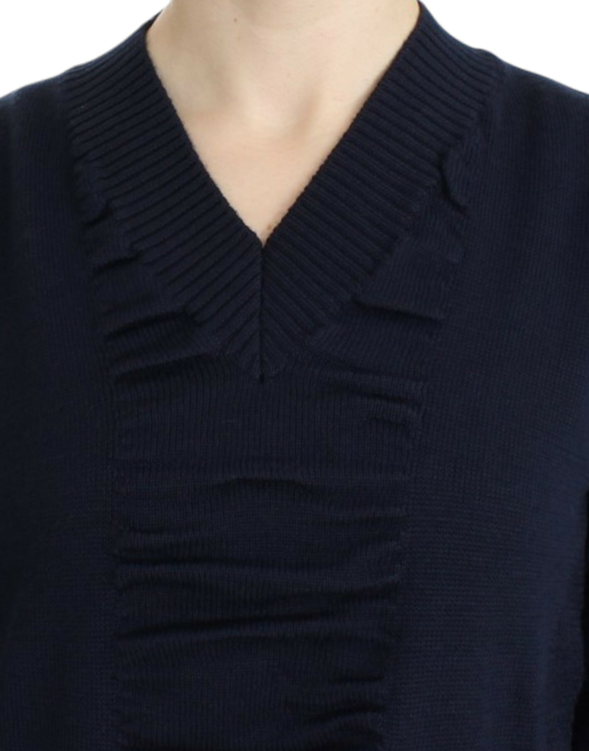 Costume National Elegant V-Neck Lightweight Sweater