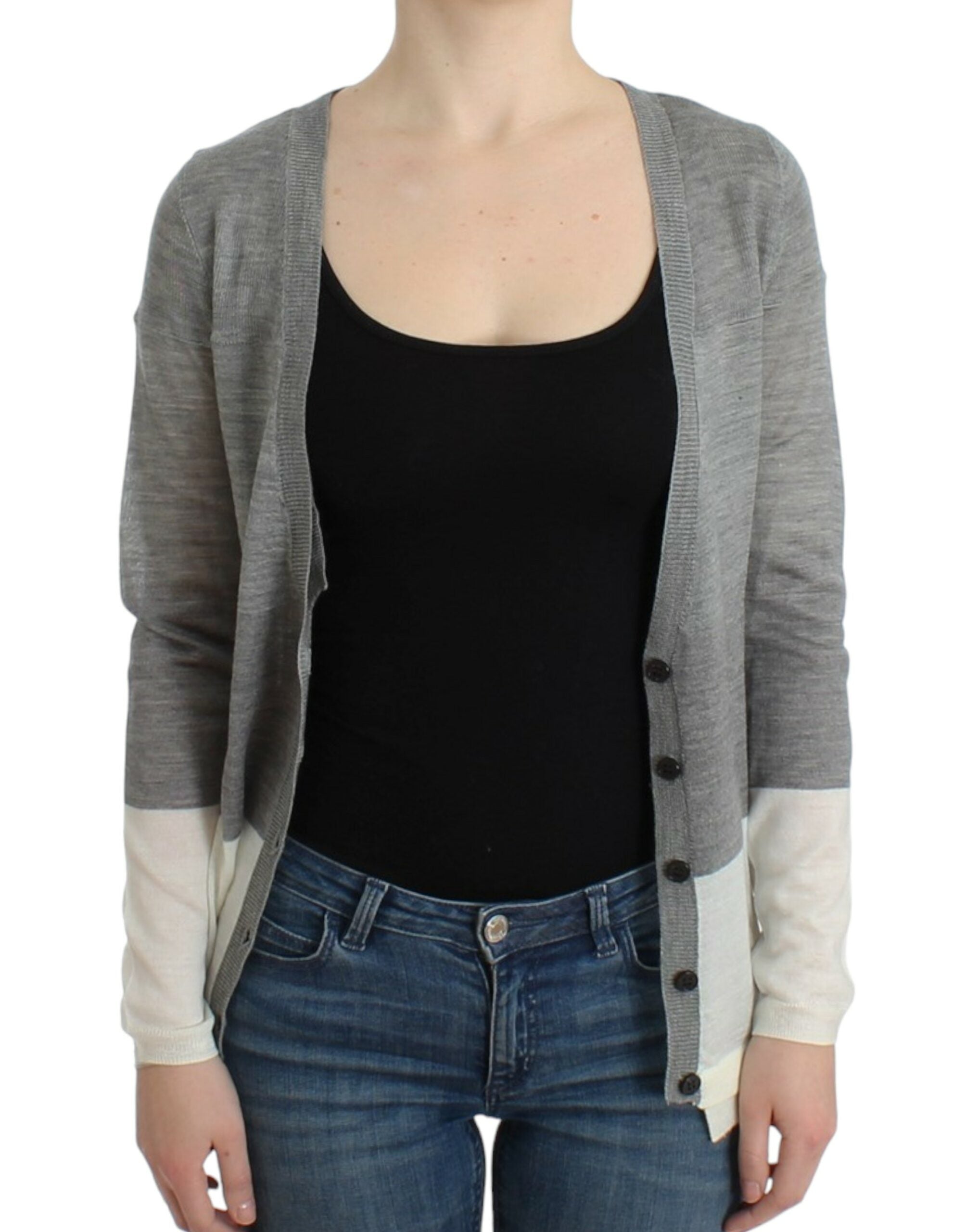 Στολή National Chic Grey Lightweight Cardigan