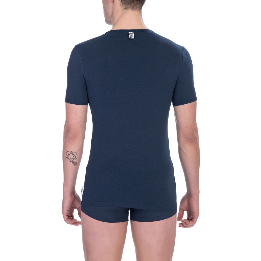 Μπλουζάκια Bikkembergs Essential Crew Neck Cotton Blend