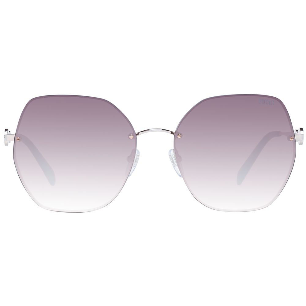 Emilio Pucci Rose Gold Women Sunglasses