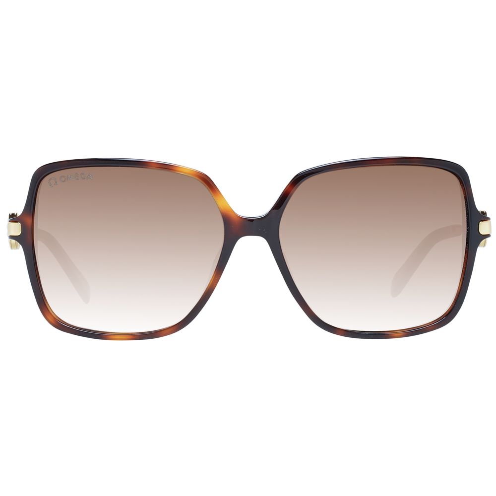 Omega Brown Women Sunglasses