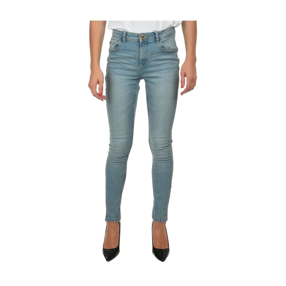 Yes Zee Chic Light Blue Skinny Denim για γυναίκες