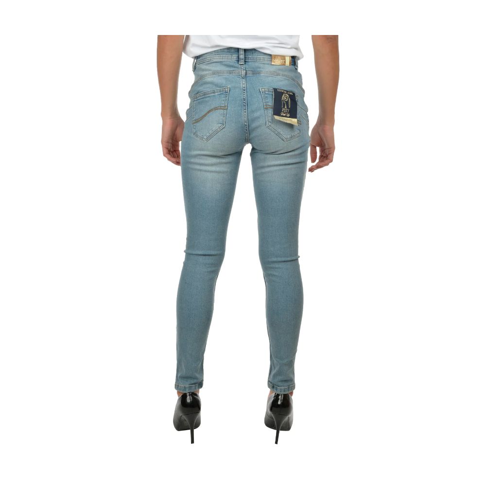 Yes Zee Chic Light Blue Skinny Denim για γυναίκες