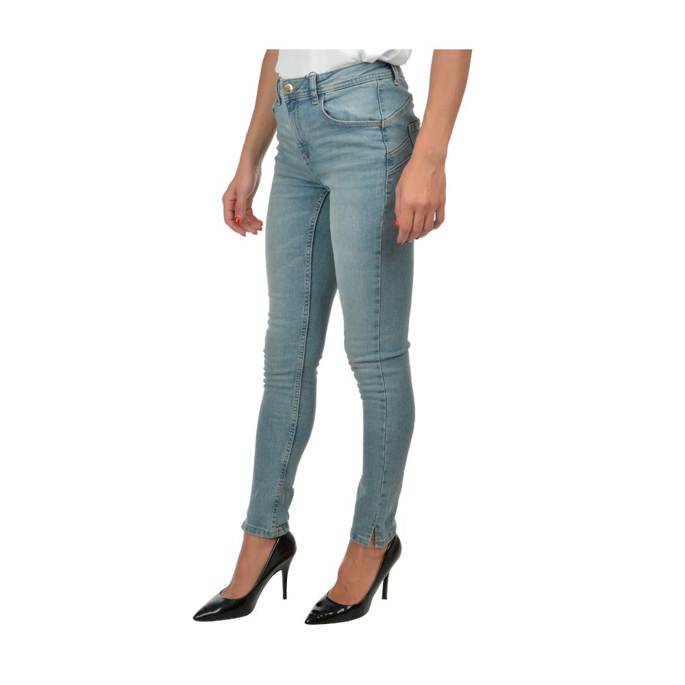 Yes Zee Chic Light Blue Skinny Denim για γυναίκες