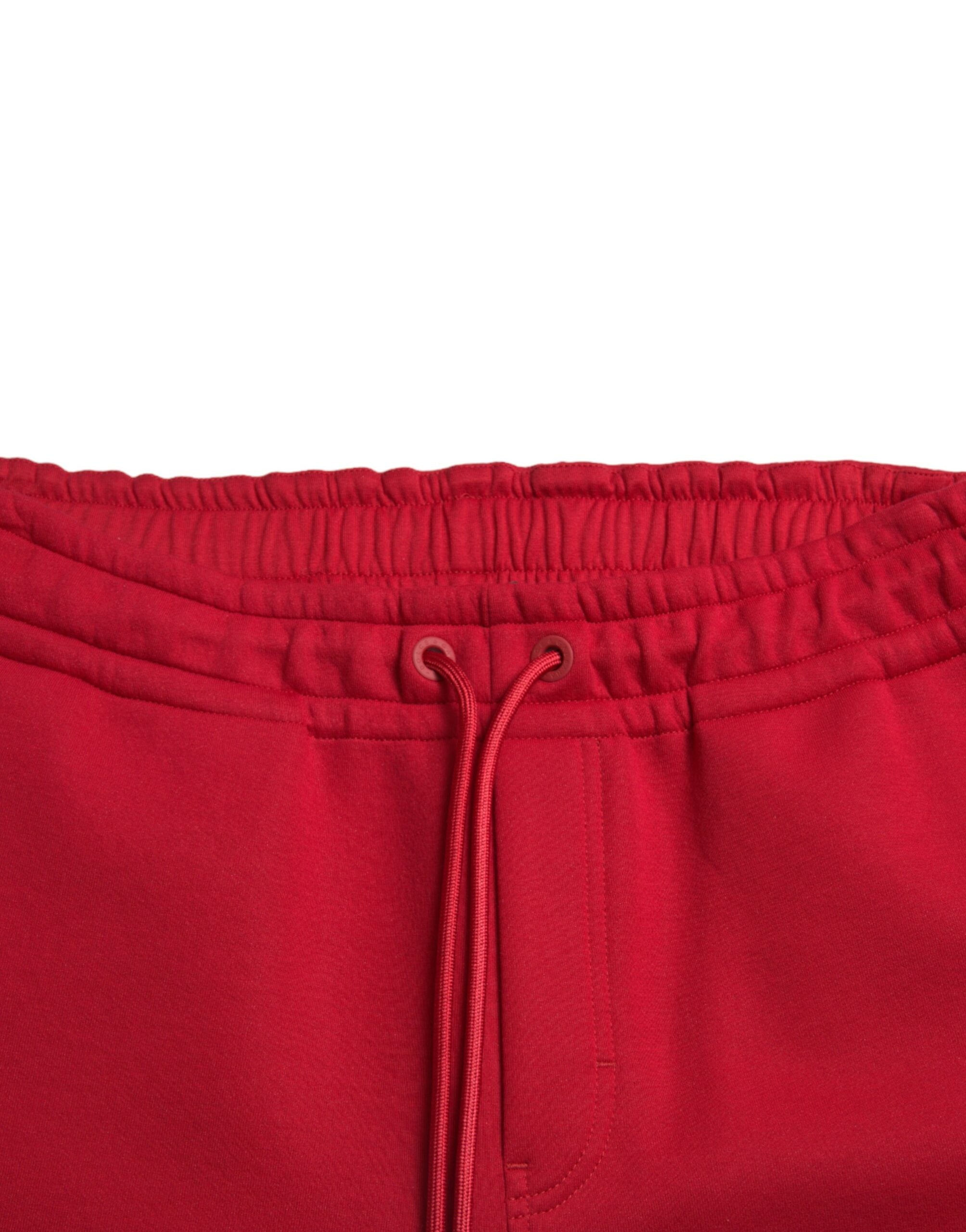 Παντελόνι Jogger Dolce &amp; Gabbana Sizzling Red Cotton Blend