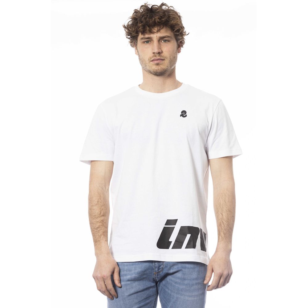 Invicta White Cotton Men T-Shirt