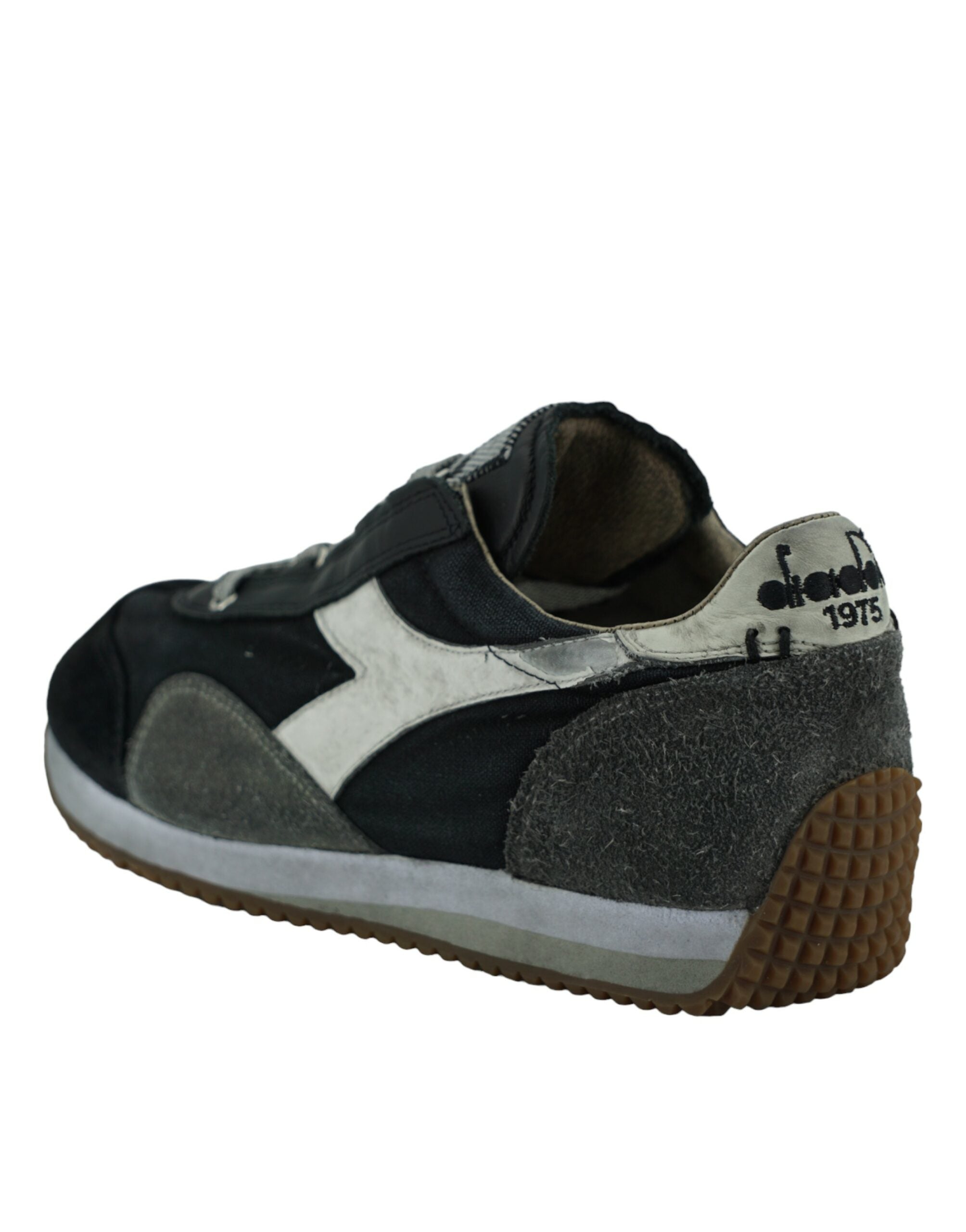 Αθλητικά παπούτσια Diadora Black and Grey Equipe H Dirty Stone Wash Evo