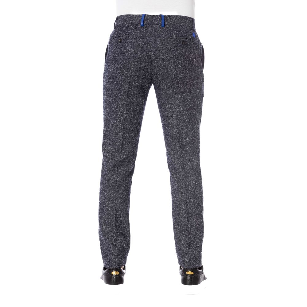 Trussardi Black Cotton Men Pants