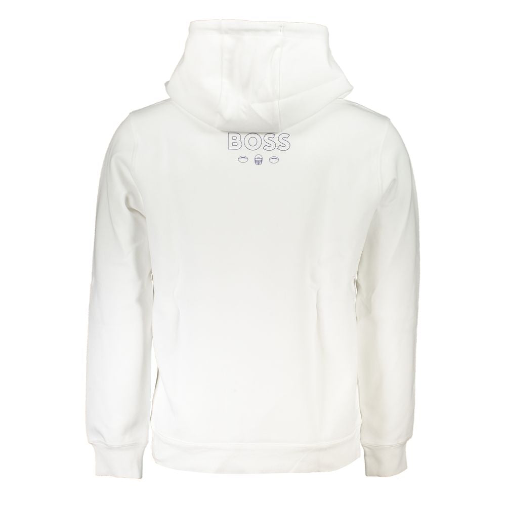 Ανδρικό φούτερ Hugo Boss Sleek White Hooded