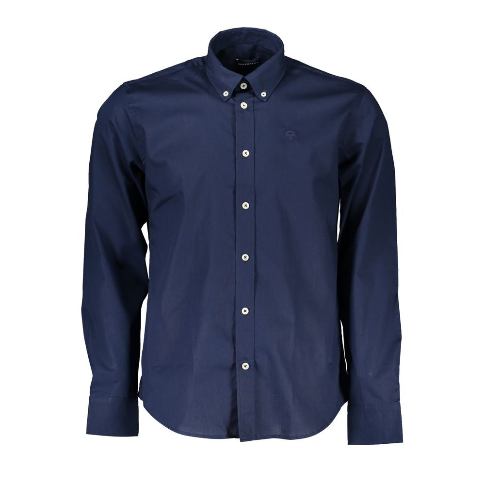 North Sails Eco-Conscious Blue Regular Fit Shirt