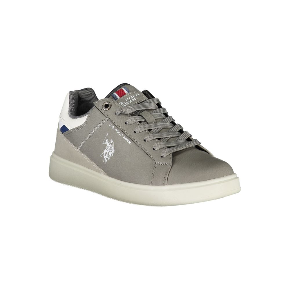 US POLO ASSN. Sleek Grey Sneakers με Sporty Allure