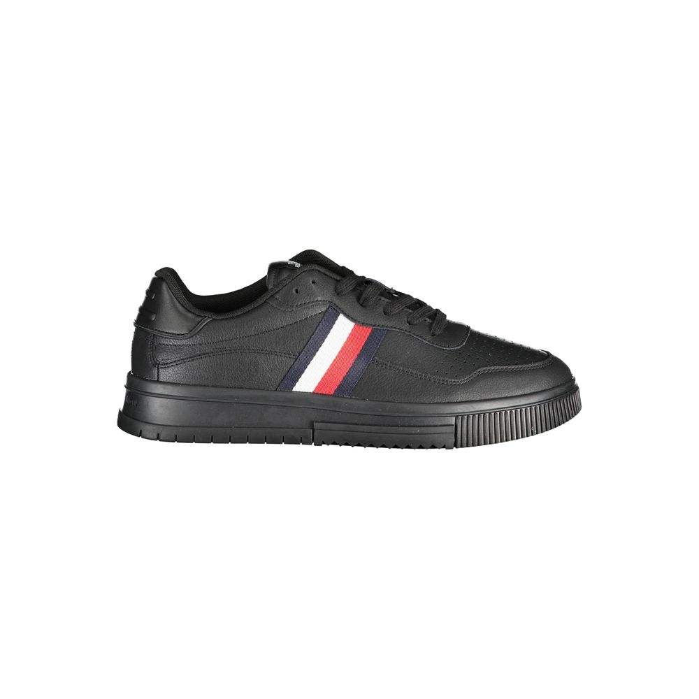 Tommy Hilfiger Sporty Lace-Up Sneakers με κέντημα αντίθεσης