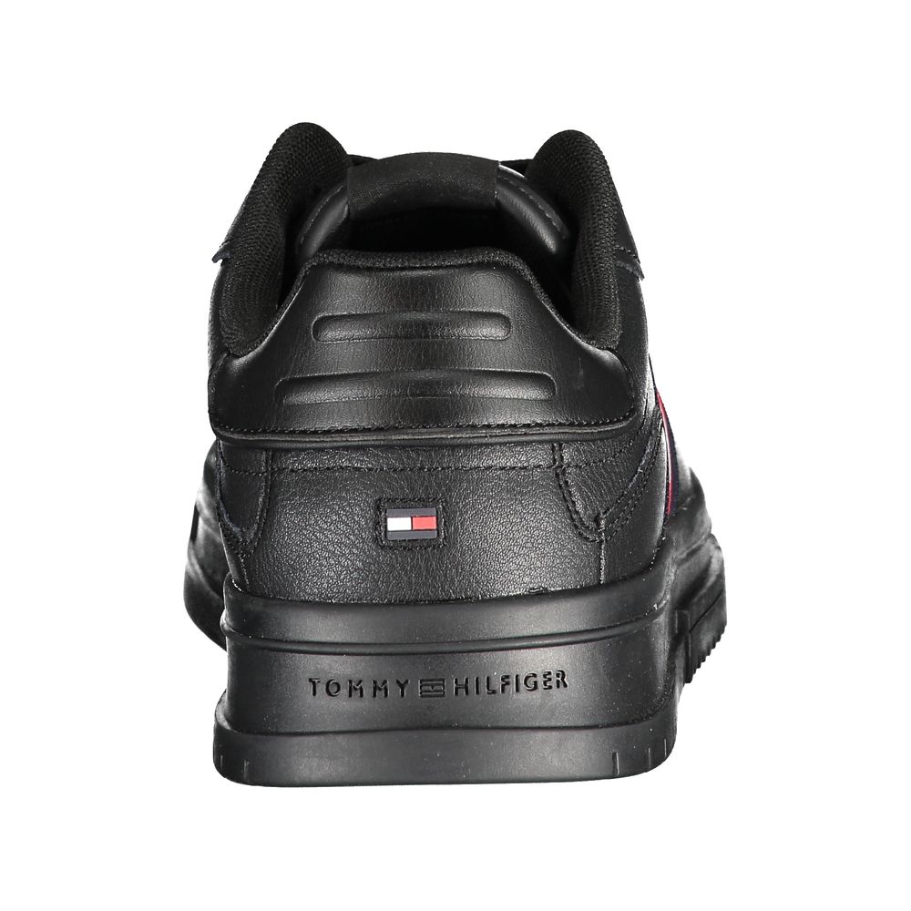 Tommy Hilfiger Sporty Lace-Up Sneakers με κέντημα αντίθεσης