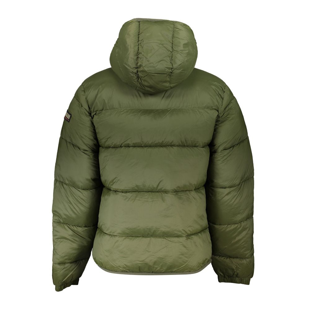 Μπουφάν Napapijri Eco-Conscious Green Hooded