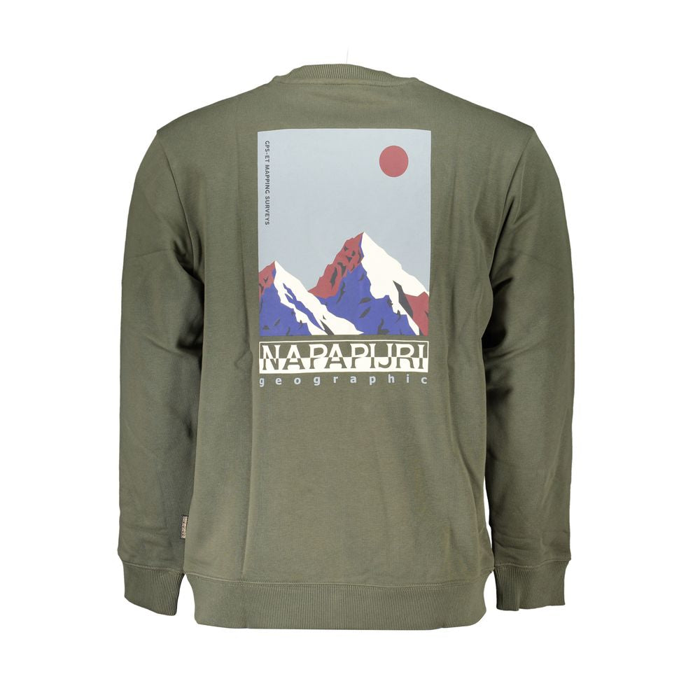 Φούτερ Napapijri Green Fleece Crew Neck