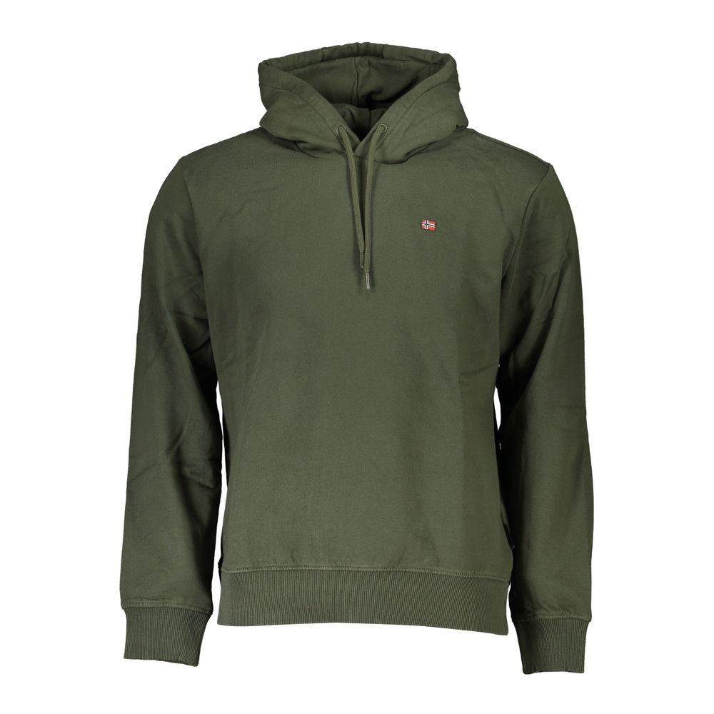 Φούτερ Napapijri Chic Green Fleece Hooded - Regular Fit