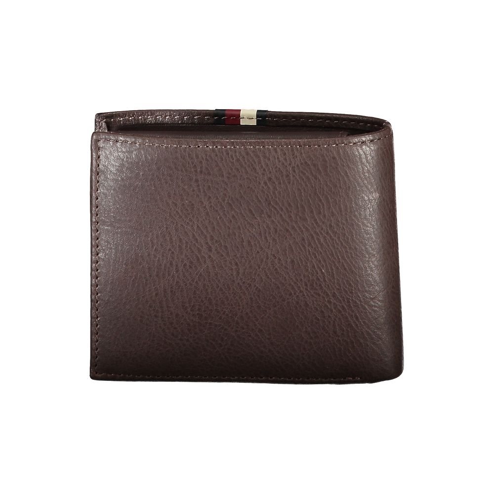 Tommy Hilfiger Brown Leather Men Wallet