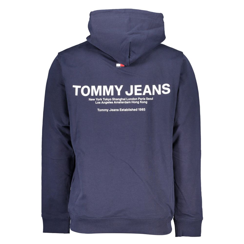 Tommy Hilfiger Μπλε Βαμβακερό Ανδρικό Πουλόβερ