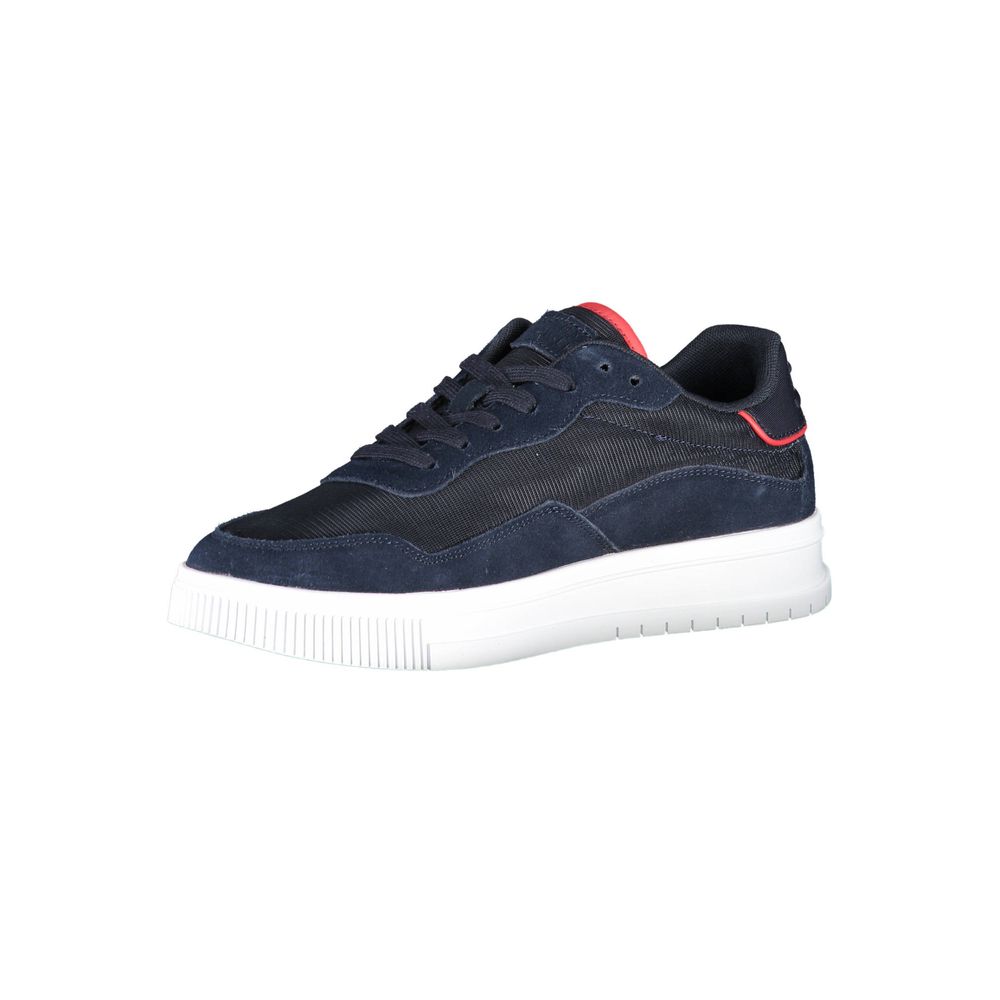 Tommy Hilfiger Μπλε Πολυεστέρα Ανδρικά Sneakers