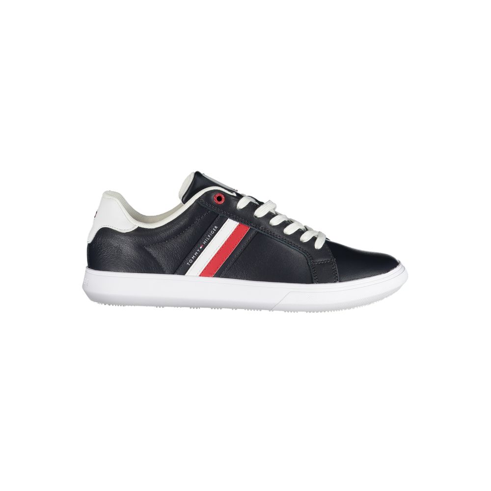 Tommy Hilfiger Κομψά Μπλε Sneakers με Κορδόνια και Αντιθέσεις