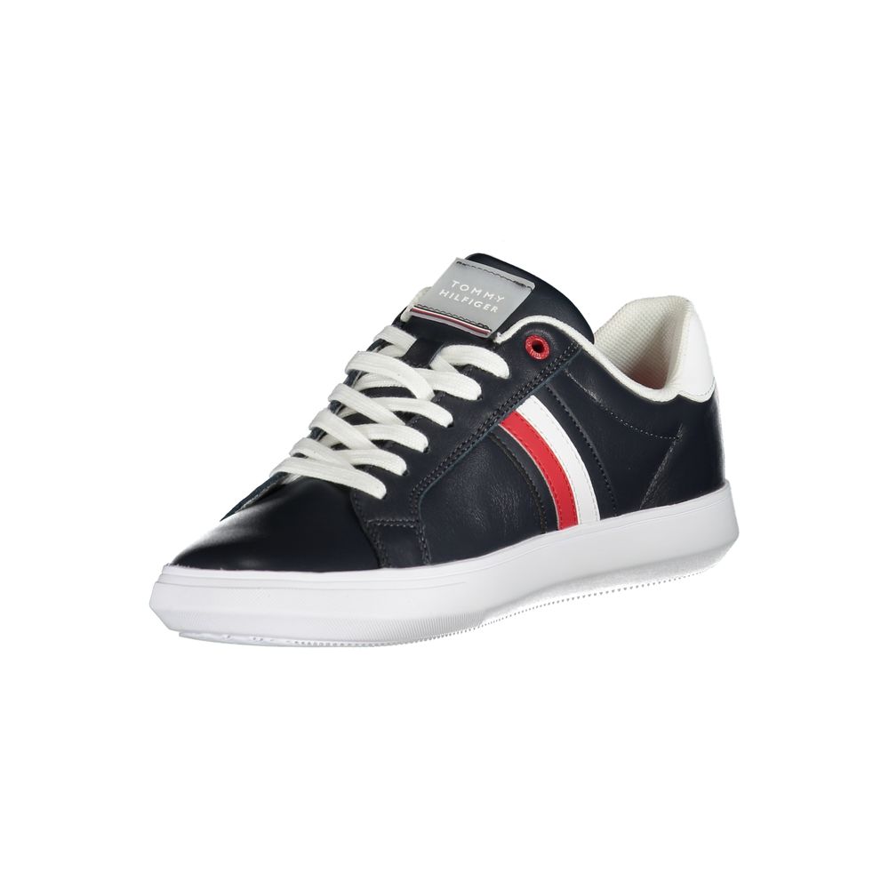 Tommy Hilfiger Κομψά Μπλε Sneakers με Κορδόνια και Αντιθέσεις