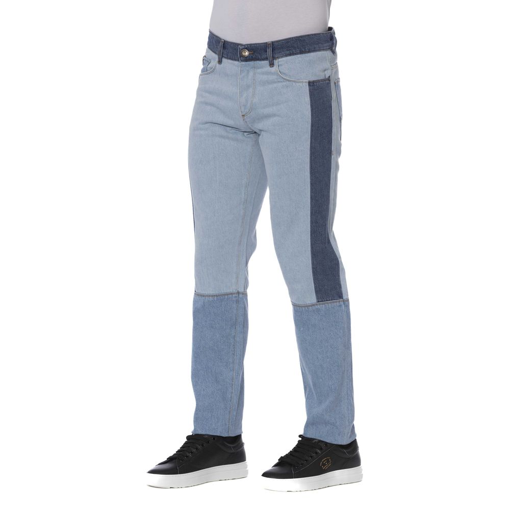 <tc>Trussardi Jeans</tc> Chic Blue βαμβακερό τζιν για εκλεπτυσμένο στυλ