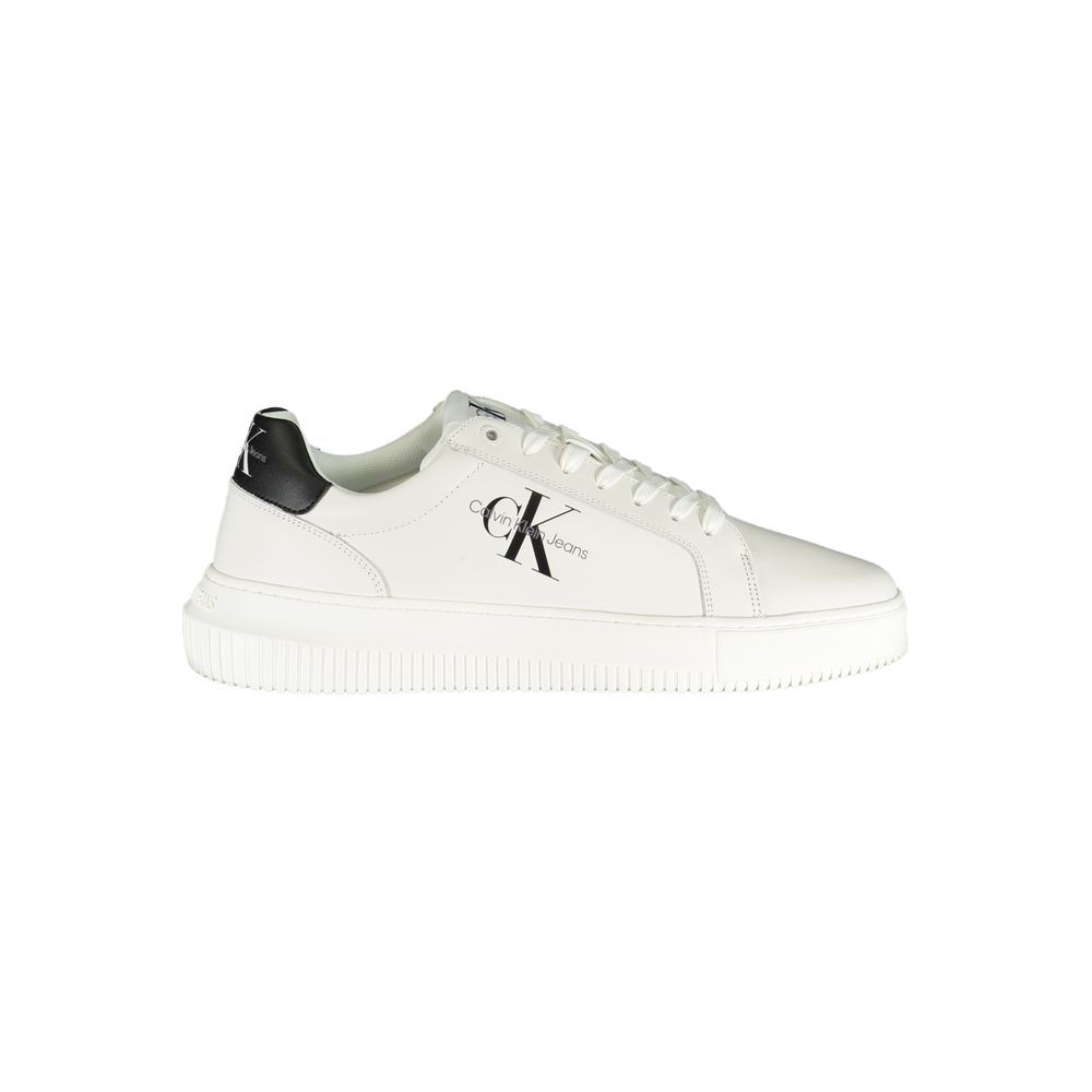 Calvin Klein Κομψά Λευκά Sneakers με Κορδόνια