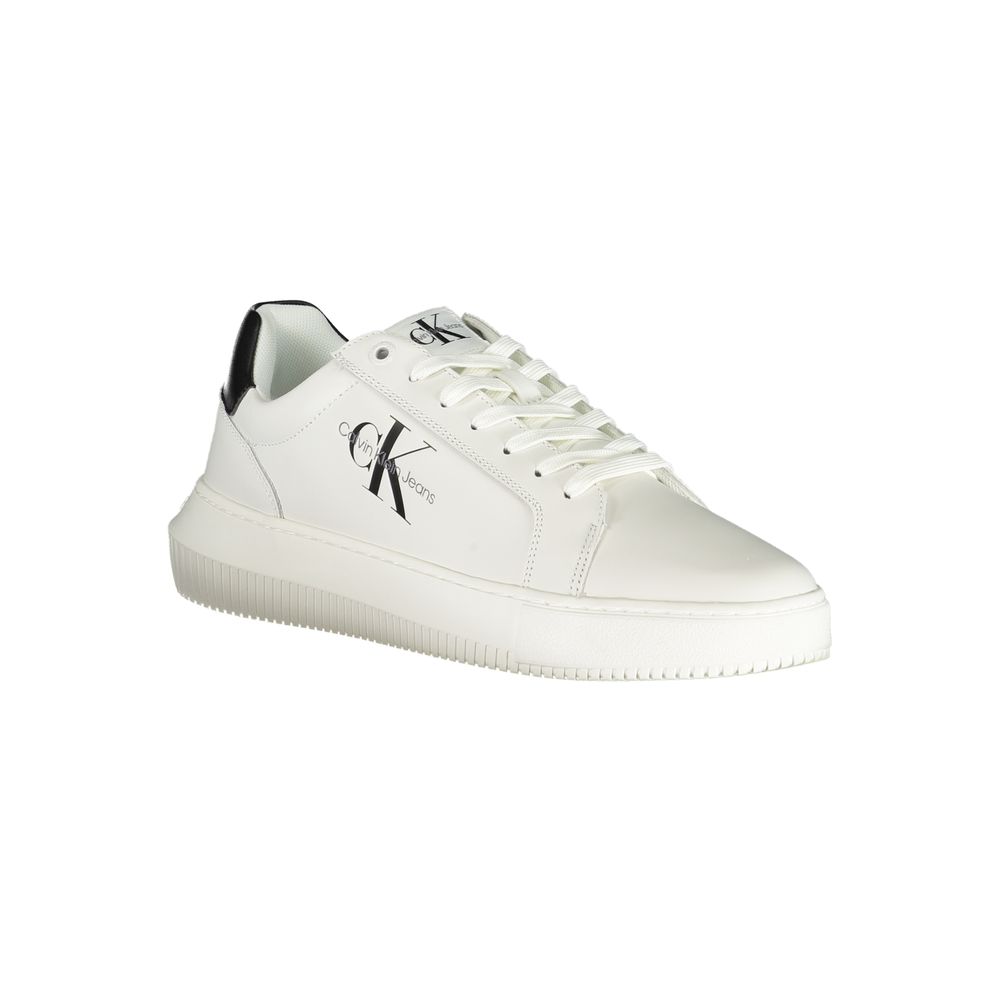 Calvin Klein Κομψά Λευκά Sneakers με Κορδόνια