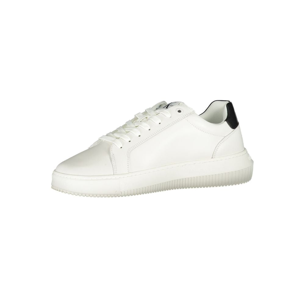 Calvin Klein Κομψά Λευκά Sneakers με Κορδόνια