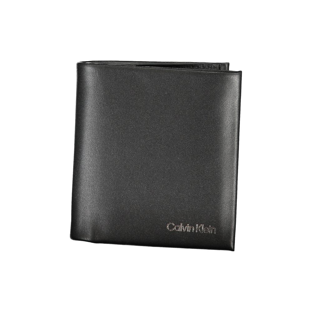 Πορτοφόλι Ανδρών Calvin Klein Sleek Black με Ασφάλεια RFID