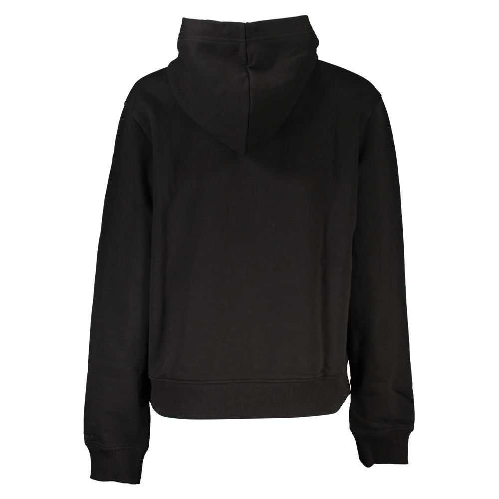 Calvin Klein Elegant Hooded Sweatshirt in Timeless Black