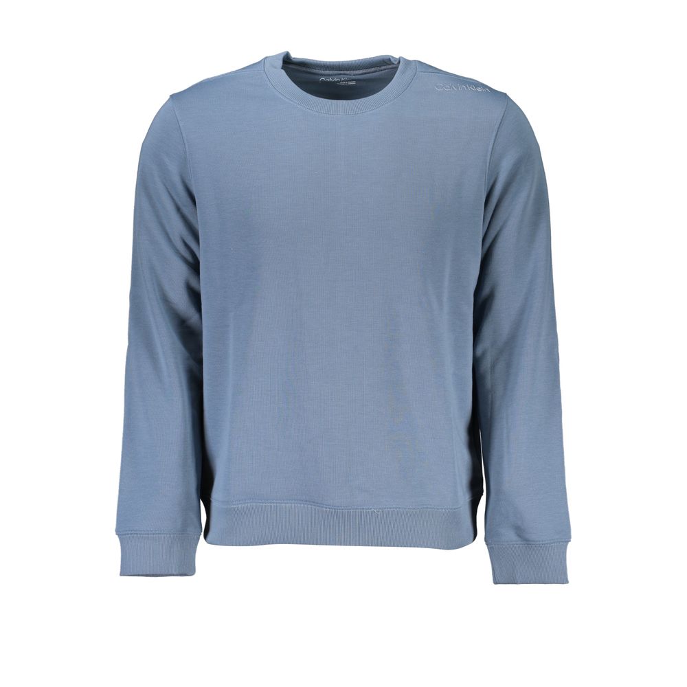 Calvin Klein Λείο Μπλε Μπλουζάκι Crew Neck Sporty