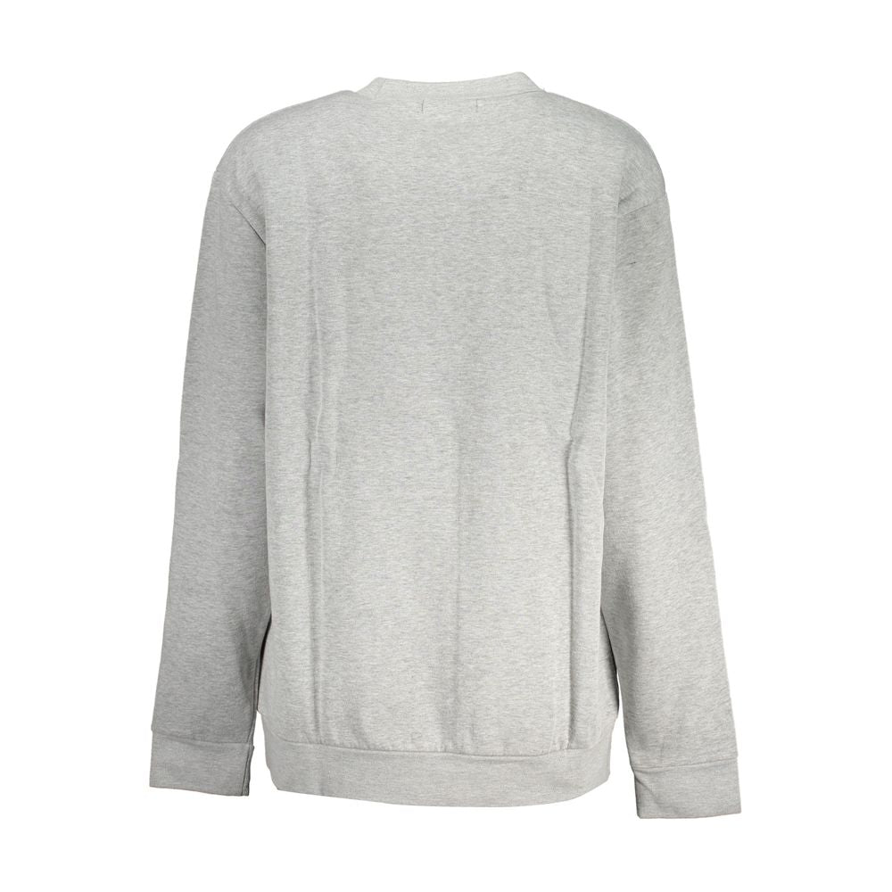 Φούτερ Cavalli Class Chic Grey Crew Neck Fleece