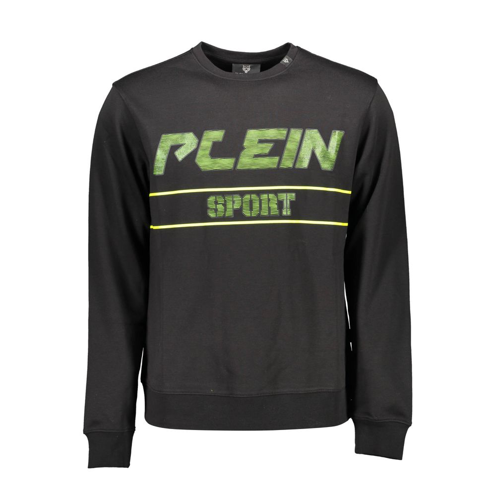 <tc>Plein Sport</tc> Sleek μακρυμάνικο φούτερ με λεπτομέρειες αντίθεσης