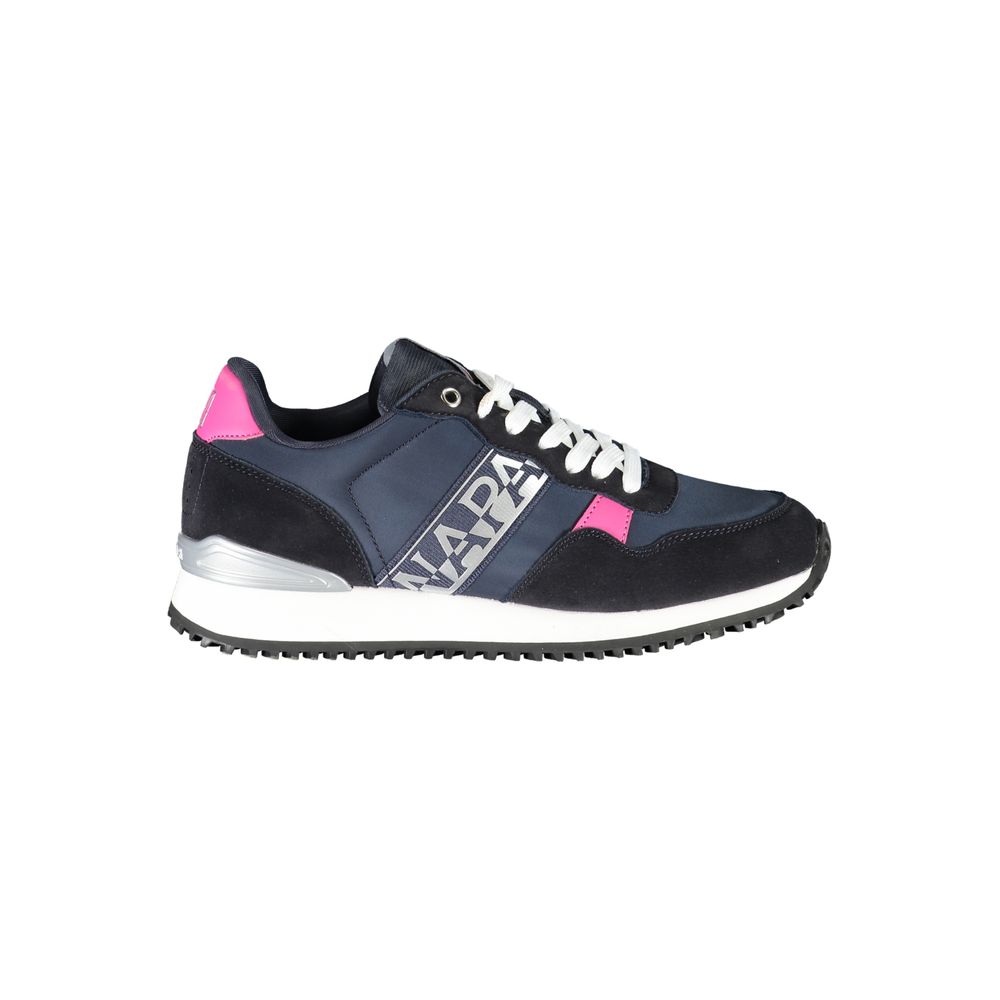 Napapijri Κομψά Μπλε Lace-Up Sporty Sneakers