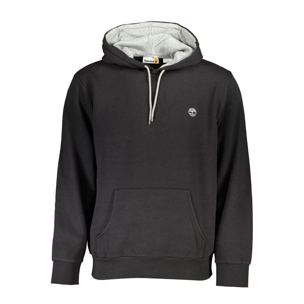 Φούτερ Timberland Sleek Hooded Fleece - Μαύρο