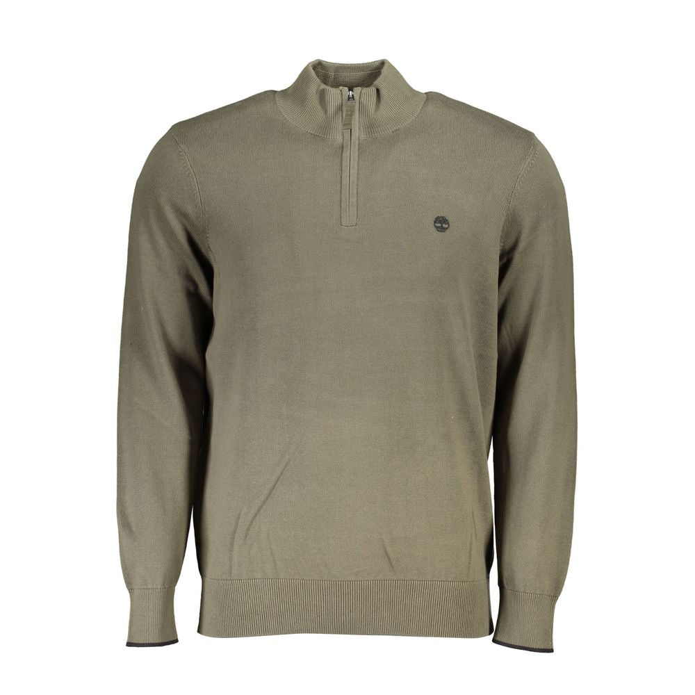 Πουλόβερ Timberland Organic Cotton Half Zip - Lush Green