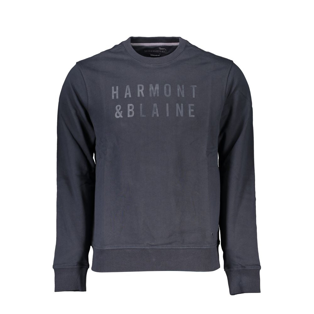 Φούτερ Harmont & Blaine Elegant Blue Crew λαιμόκοψη