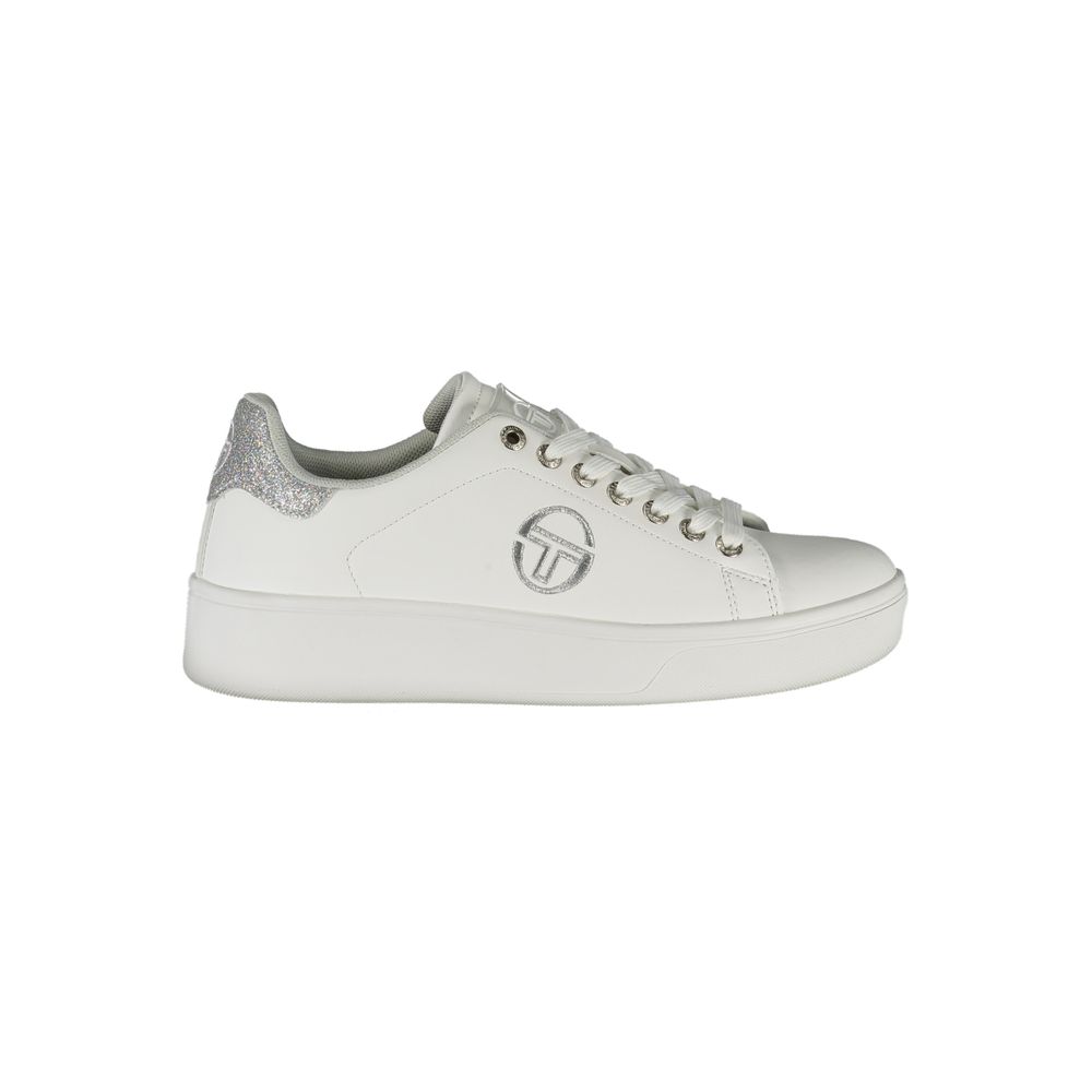 Sergio Tacchini Chic Λευκά Sneakers με κορδόνια με λεπτομέρειες αντίθεσης