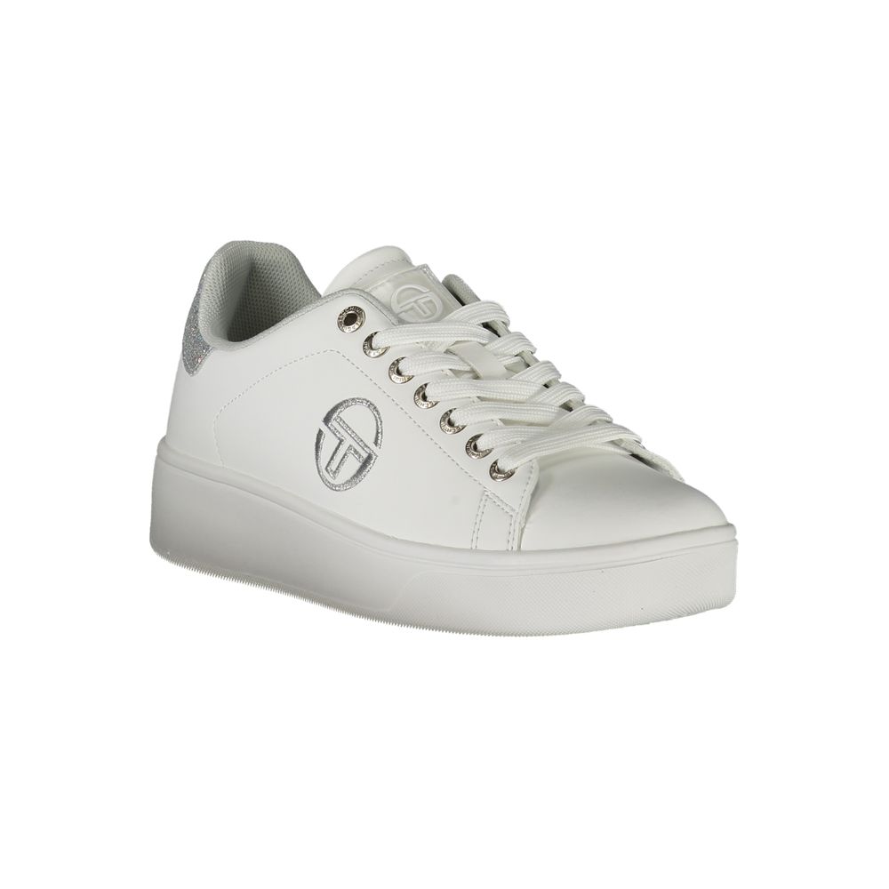 Sergio Tacchini Chic Λευκά Sneakers με κορδόνια με λεπτομέρειες αντίθεσης